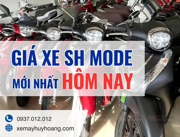 Giá Xe Honda Sh Mode Hôm Nay: Đánh Giá Toàn Diện Và Bảng So Sánh Với Đối Thủ