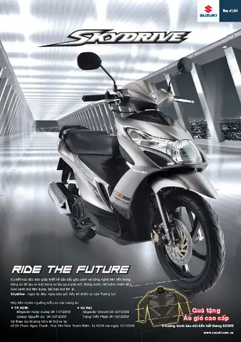 Đánh Giá Chi Tiết Xe Máy Suzuki Skydrive 125cc: Phong Cách Đi Phố Hiện Đại