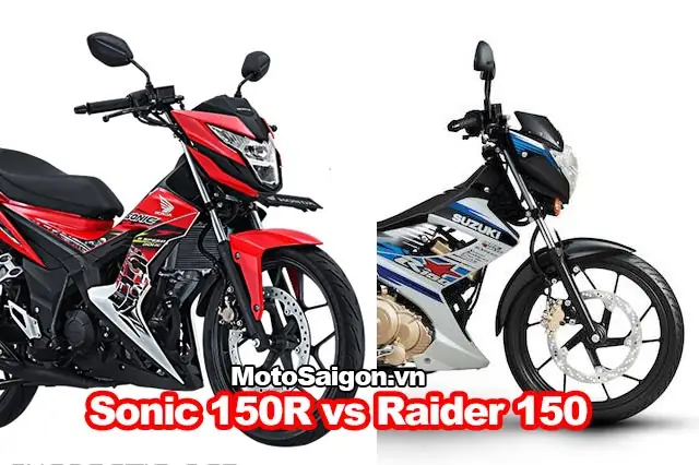 So Sánh Yamaha Sonic Và Raider: Đâu Là Xe 110cc Phù Hợp Với Bạn?