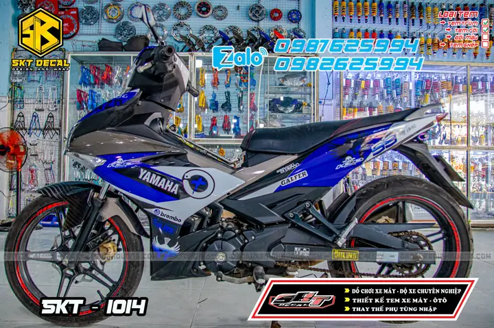 Tem Trùm Exciter 150 Xanh Bạc: Đánh Giá Chi Tiết Và Hướng Dẫn Dán Chuẩn