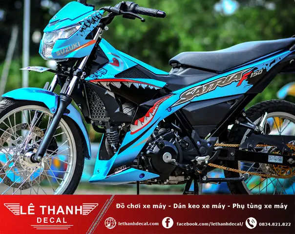 Satria Tem Cá Mập Xanh