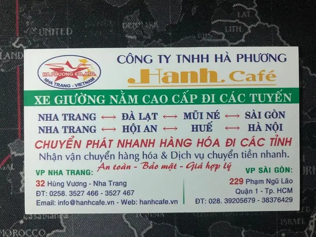 Nhà Xe Hạnh Cà Phê Mũi Né