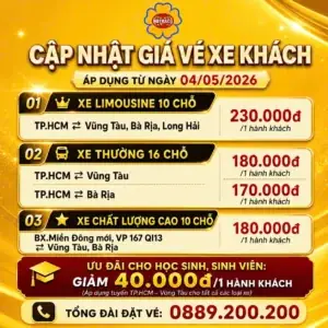 Nhà Xe Hoa Mai Giá Chành