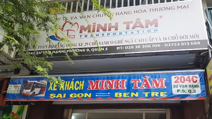 Nhà Xe Minh Tâm Bến Tre