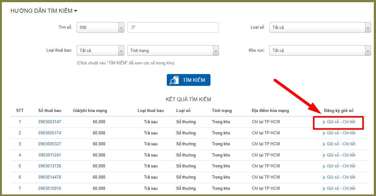 Mua sim đầu số 0903 online tại nhà bước 4