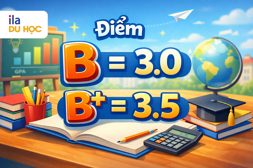 Điểm B+ là bao nhiêu điểm?