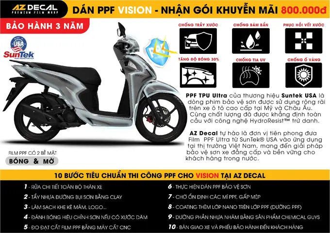 Bảo Vệ Xe Máy Bằng Nano Tại Nhà