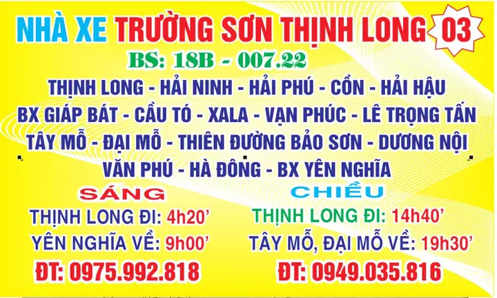 Bến Xe Long Hải Nhà Xe Thiên Trung