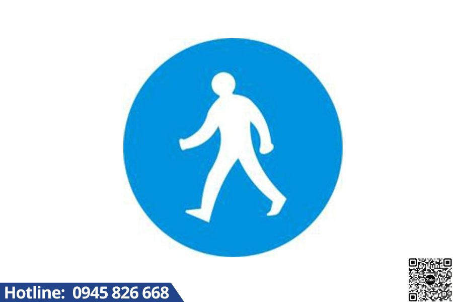 Biển báo đường dành cho người đi bộ
