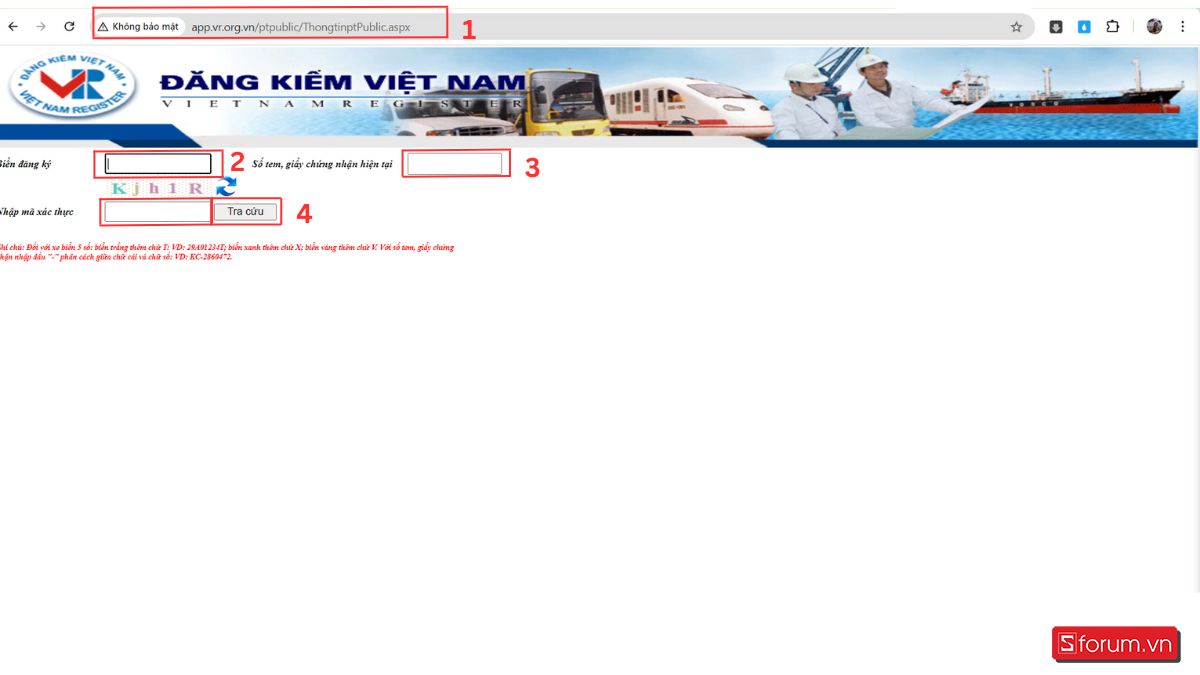 Hướng dẫn tra cứu biển số xe