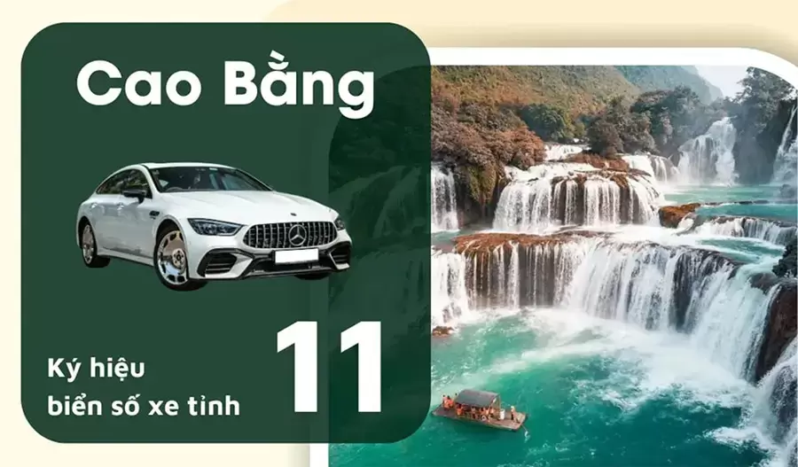 Biển số xe Cao Bằng là bao nhiêu sau sáp nhập 2025?