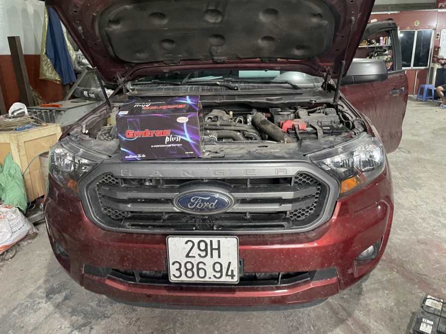 Ắc quy Emtrac Plus cho Ford Ranger bảo hành 18 tháng