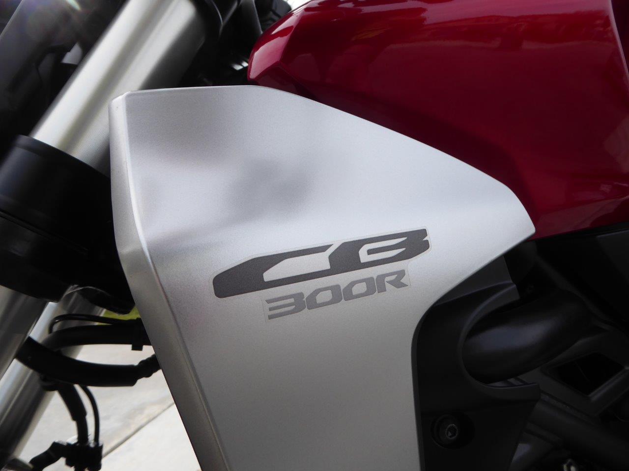 2019 Honda CB300R at the Golden Arches in Acton, California.