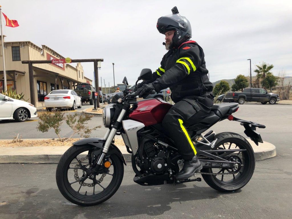 2019 Honda CB300R engine.