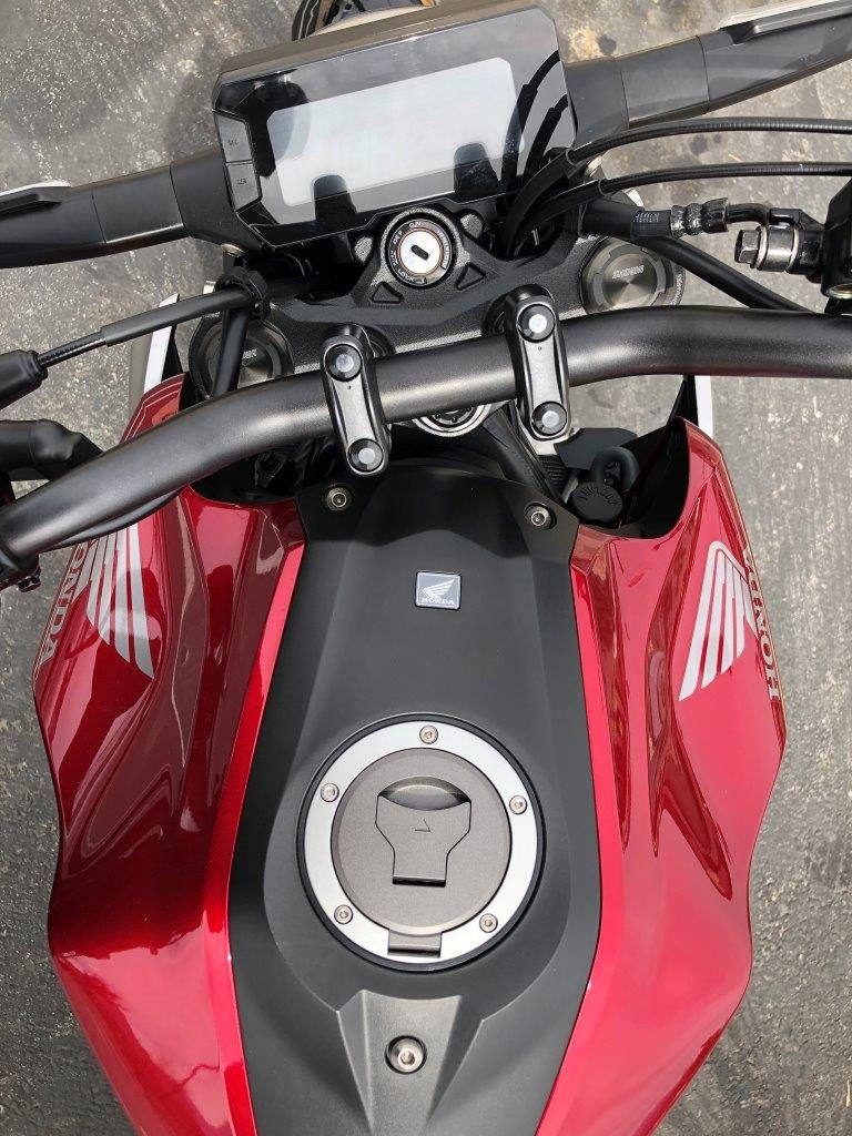 2019 Honda CB300R muffler.