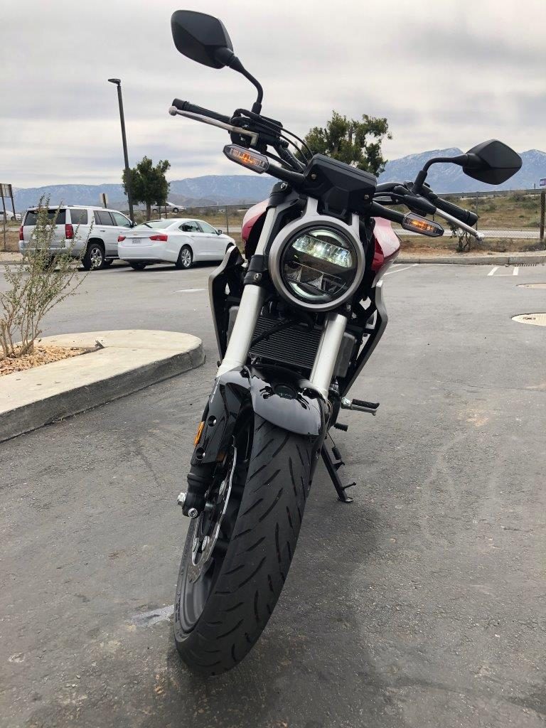 2019 Honda CB300R seat.