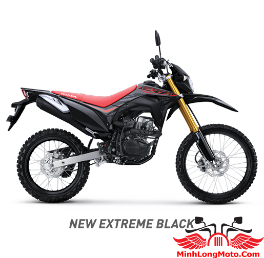 honda crf150l màu đen đỏ