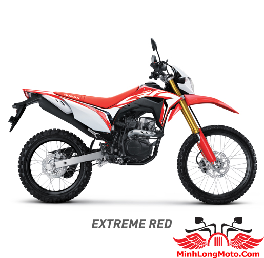 honda crf150l màu trắng đỏ