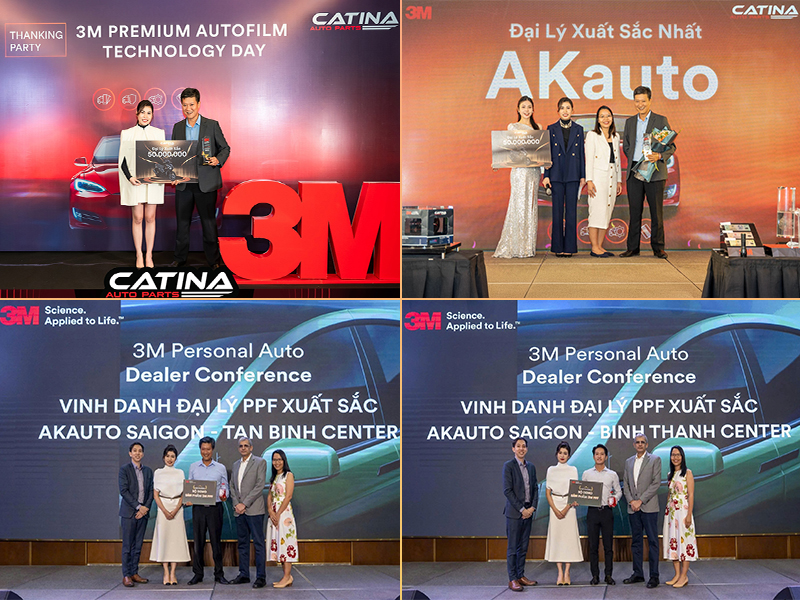 AKauto được vinh danh đại lý phim cách nhiệt 3M xuất sắc