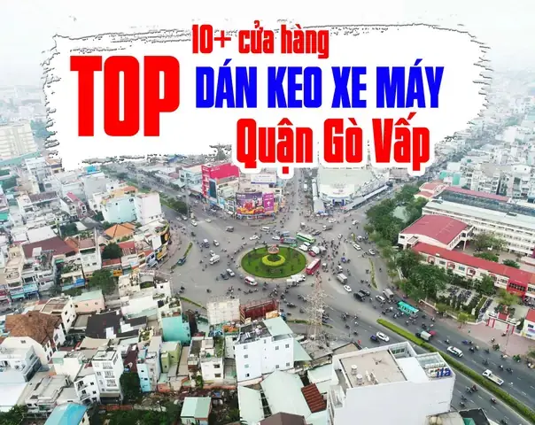 Dán Xe Máy Tại Nhà Quận Gò Vấp