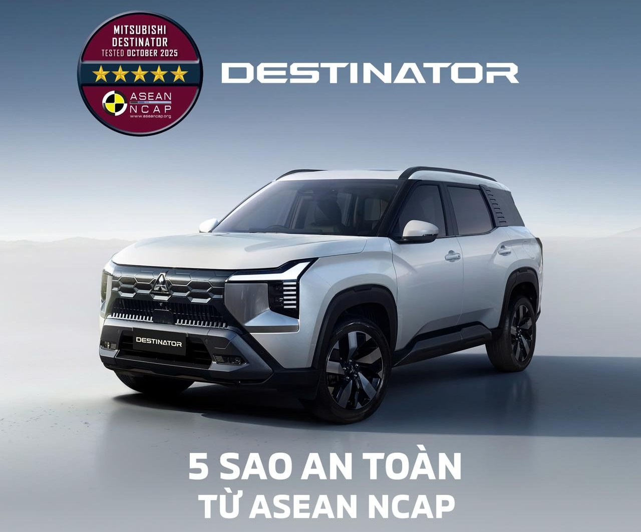 Động cơ và công nghệ an toàn Mitsubishi Destinator