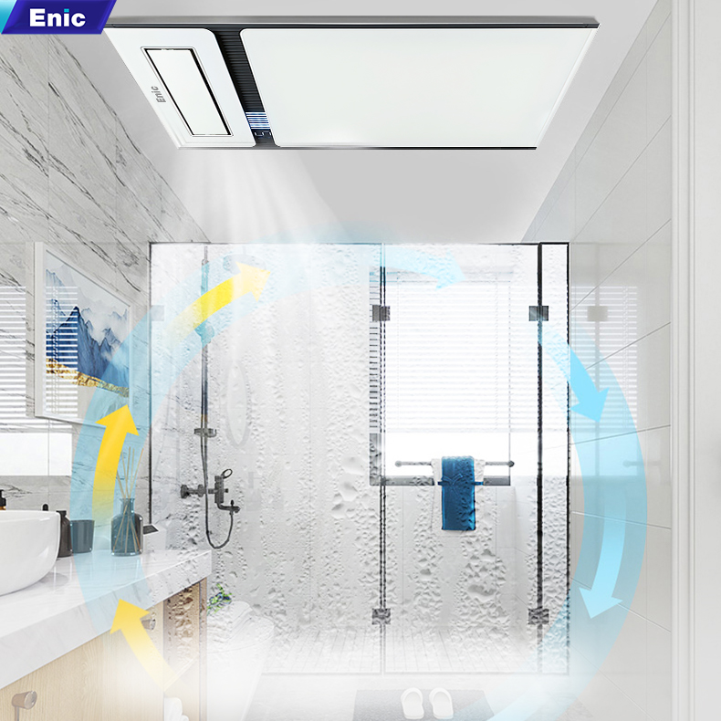 Tính năng hiện đại trên mẫu đèn sưởi trần nhà tắm Enic