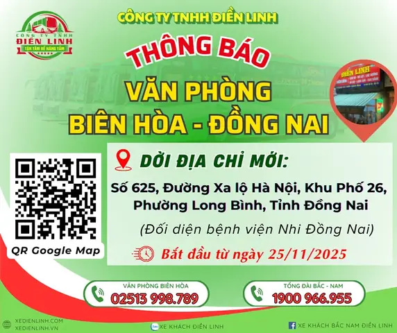 Địa Chỉ Nhà Xe Điền Linh Tân Bình