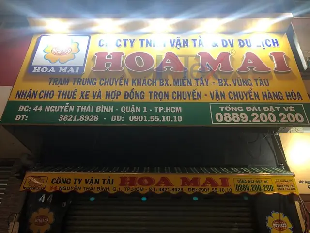 Địa Chỉ Nhà Xe Hoa Mai Ở Vũng Tàu