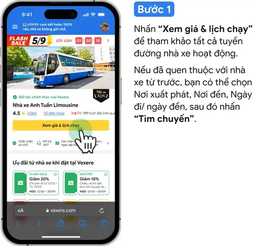 Địa Chỉ Nhà Xe Tâm Quốc Mỹ