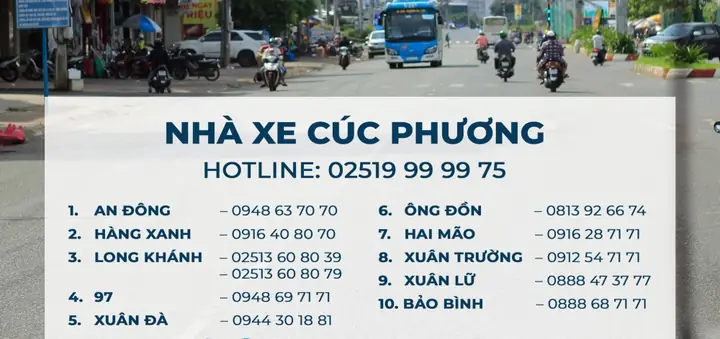 Điểm Gửi Hàng Nhà Xe Cúc Phương
