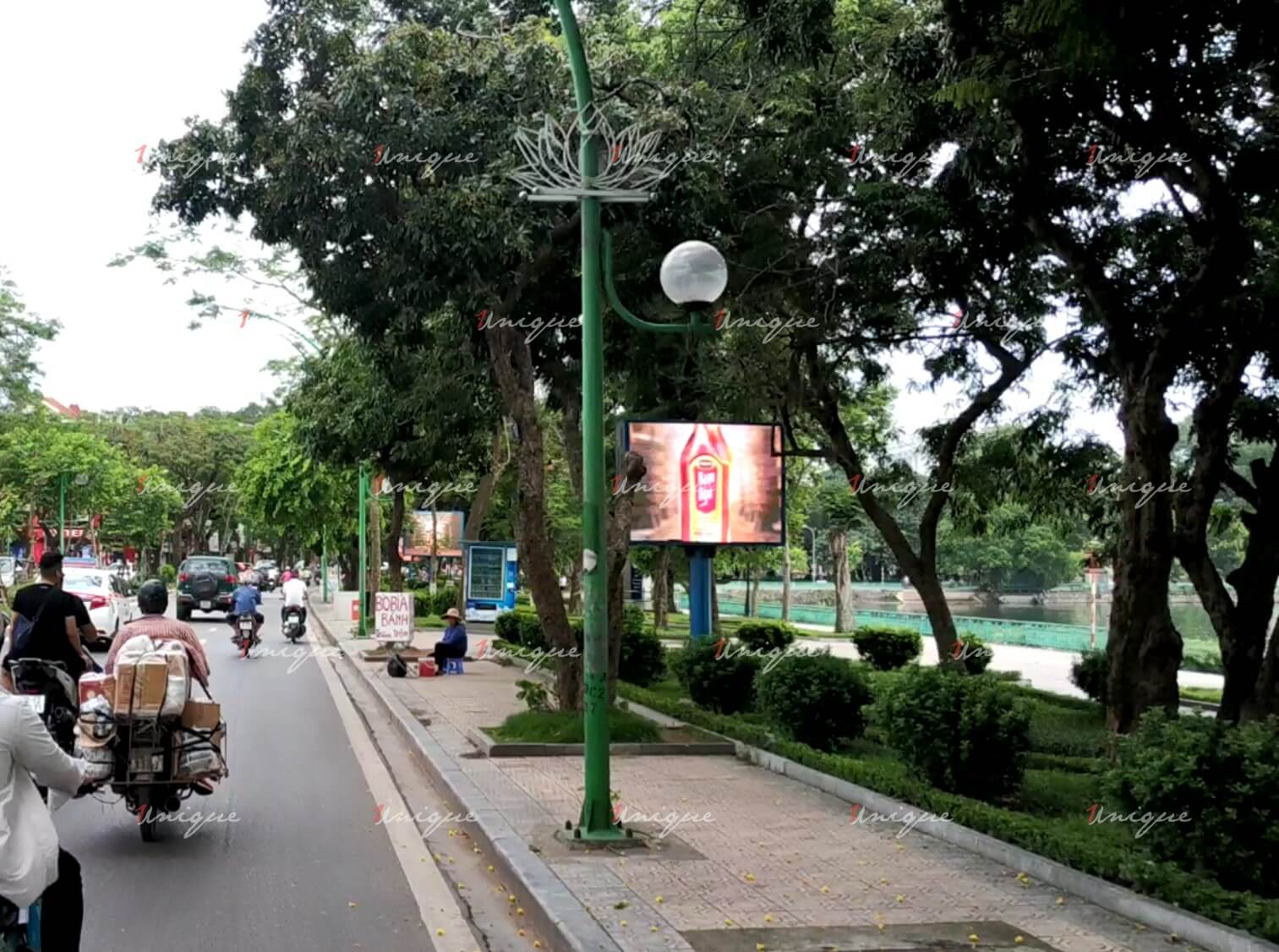 màn hình Led quảng cáo ngoài trời đường Thanh Niên
