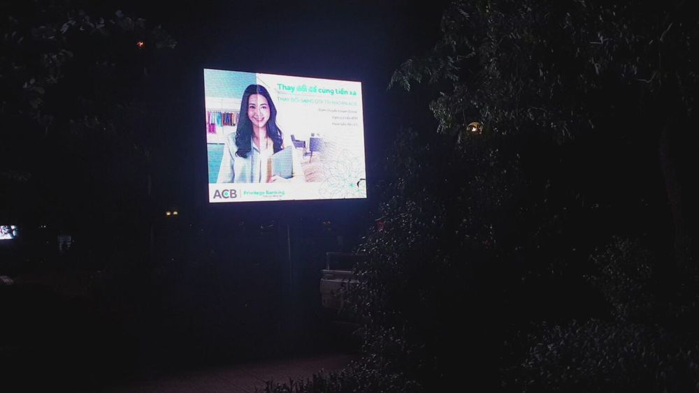 màn hình Led quảng cáo trên đường Thanh Niên
