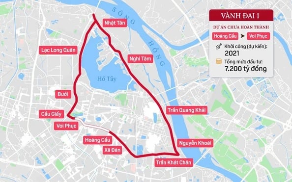 Khi nào Hà Nội cấm xe máy và xe xăng dầu trên Vành đai 1?