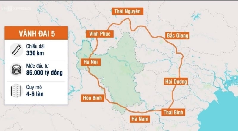 bản đồ Vành đai 3