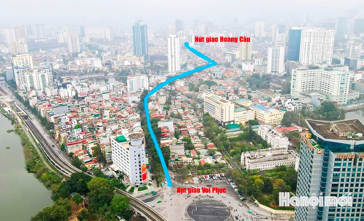 Lộ trình Vành đai 1 Hà Nội gồm những tuyến đường nào?