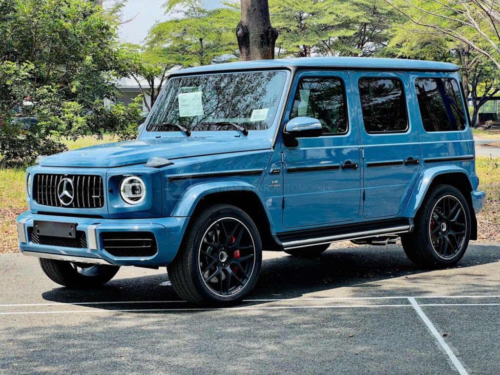 Mercedes-AMG G63 Màu Xanh: Biểu Tượng Đẳng Cấp Và Cá Nhân Hóa
