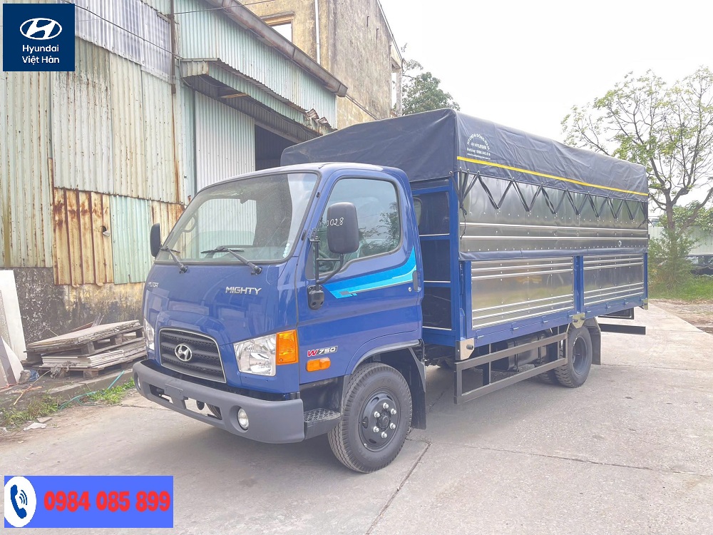 Hyundai W750 dòng xe tải Hyundai 3.5 tấn Euro 5 thế hệ mới