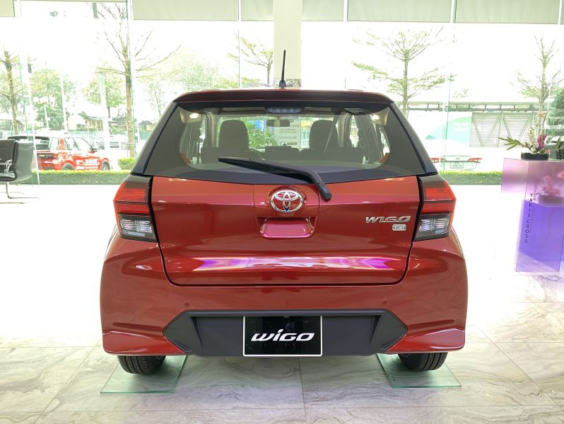 giá wigo 2025 - Thiết kế đuôi xe