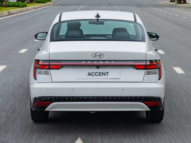Cửa gió điều hòa được trang bị trên hàng ghế số 2 của Hyundai Accent 2024