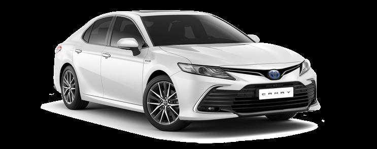 Toyota Camry 2023 trắng ngọc trai