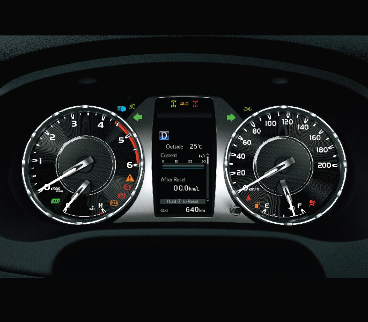 Bảng đồng hồ Taplo Toyota Hilux