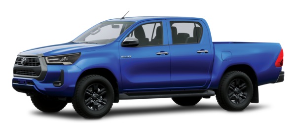 Toyota Hilux màu xanh