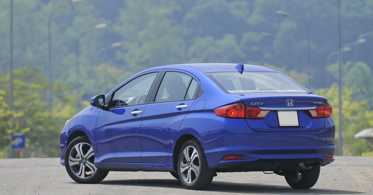 Thiết kế đuôi xe Honda City 2014
