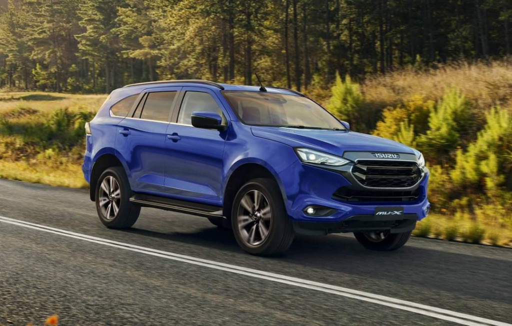 Isuzu mux số tự động