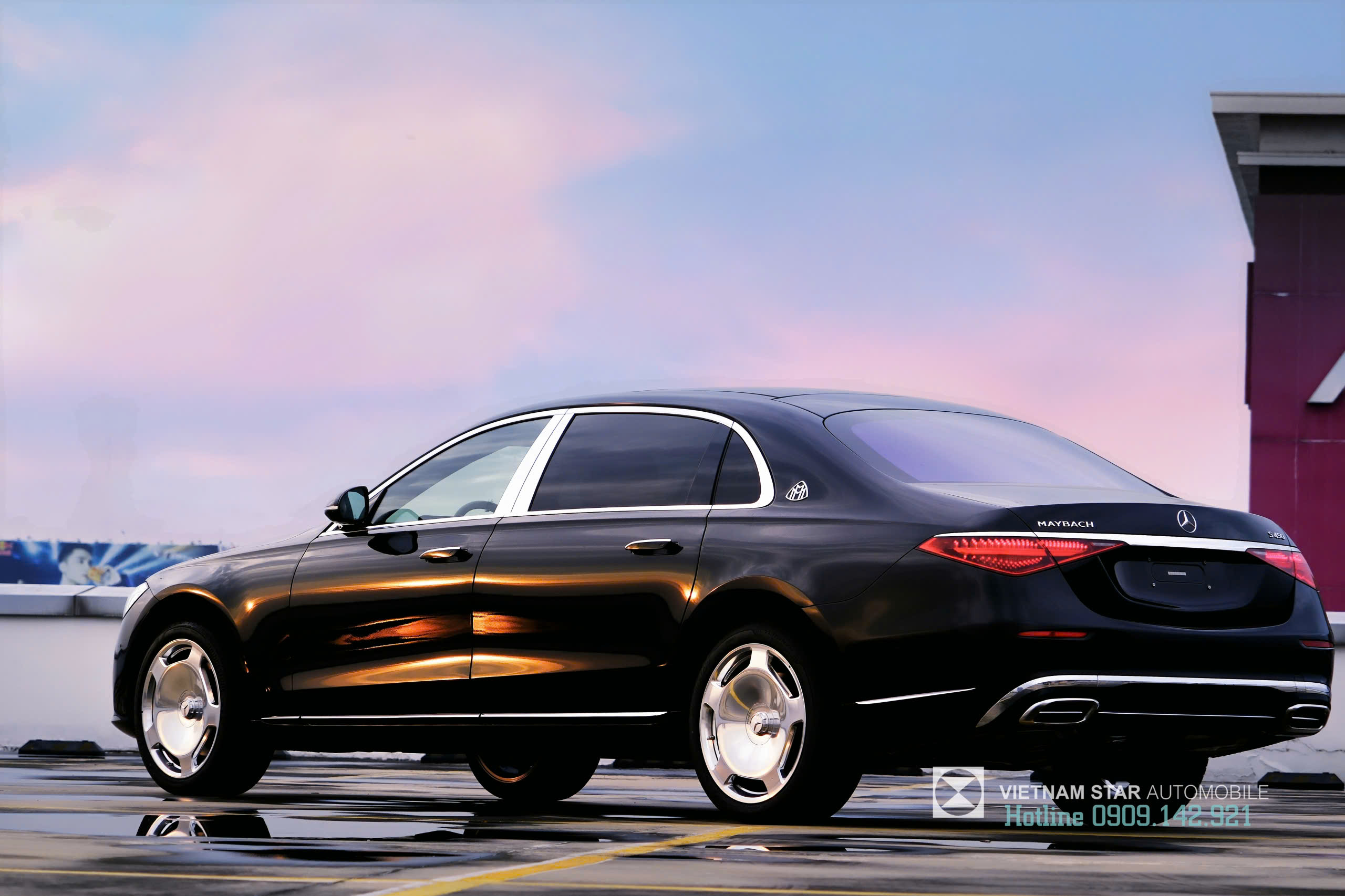 Chiều dài cơ sở mở rộng cực đại của dòng Maybach S450 phiên bản 2026