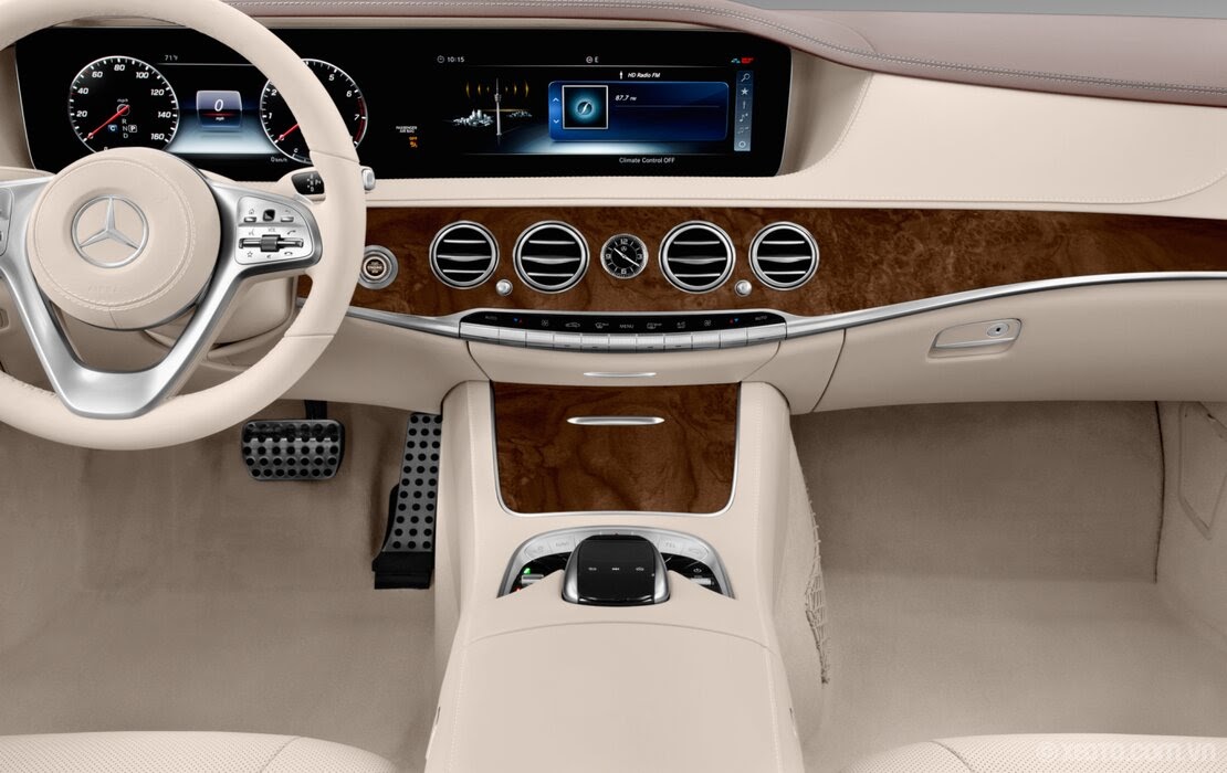 Mercedes S400 nội thất xe