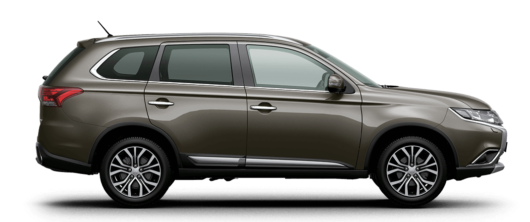 Xe Mitsubishi Outlander màu nâu