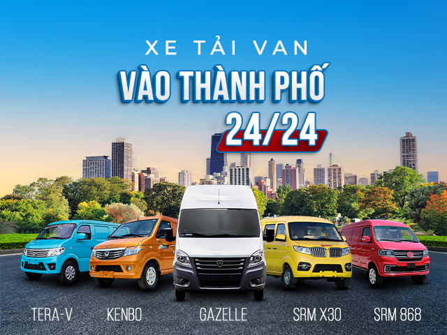 Giá xe tải van cập nhật mới nhất