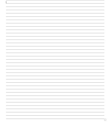 Mẫu giấy A4 có dòng kẻ và file word download miễn phí