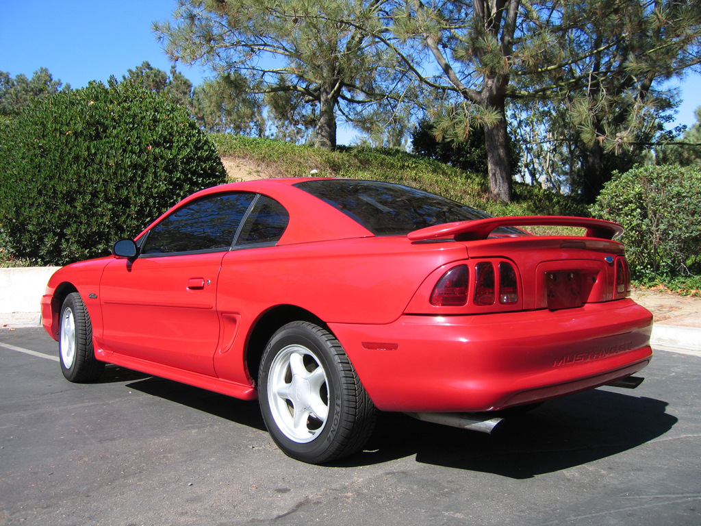 mustang rear